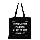 Birthplace Earth Tote Bag