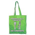 Spooning Leads To Forking Tote bag