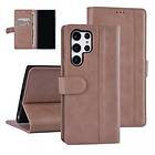 UNIQ Plånboksfodral Samsung Galaxy S22 ULTRA Rosa Beige