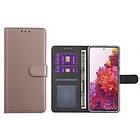 Plånboksfodral Samsung Galaxy S10+ (S10 plus) Roséfärgad med Ställfunktion