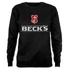 Beck's Washed Logo Girly Sweatshirt (Dam)