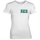 Squid Game 218 Girly Tee, T-Shirt (Dam)