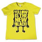 Yellow Is The New Black Kids T-Shirt (Jr)