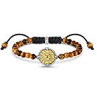 Thomas Sabo armband elements of nature tigers eye gold A2009-966-2-L22v