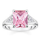 Thomas Sabo Heritage pink enstens ring TR2362-051-9-52
