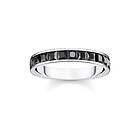 Thomas Sabo Heritage Shiny black ring TR2358-643-11-56