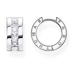 Thomas Sabo hoops white stones pavé silver CR670-051-14