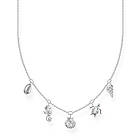 Thomas Sabo sea life silver halsband KE2157-051-14-L45V