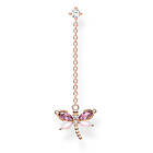 Thomas Sabo örhänge dragonfly with stones rose gold H2187-321-7