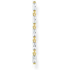 Thomas Sabo örhänge white stones gold H2184-414-14