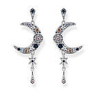 Thomas Sabo örhängen royalty moon with stones silver H2200-945-7