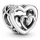 Pandora Moments Entwined Infinite Hearts Sterling silver berlock 790800C00