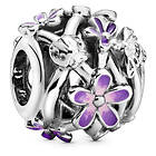 Pandora berlock Openwork Purple Daisy 798772C02