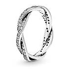 Pandora Spakling Twisted Lines ring 190892CZ-50