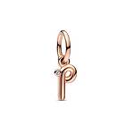 Pandora Moments Letter p Script Alphabet bokstavssmycke berlock 782461C01