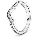 Pandora Passion ring Sparkling Crescent Moon 199156C01-52