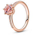 Pandora Pink Sparkling Crown ring 188289C01-52