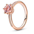 Pandora Pink Sparkling Crown ring 188289C01-54