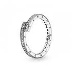 Pandora Sparkling Overlapping ring 199491C01-52