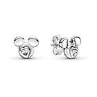 Pandora örhängen Disney Mickey Mouse & Minnie Silhouette 299258C01