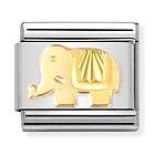 Nomination Classic Gold Elephant berlock 030149/50