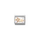 Nomination Classic Rose Gold Double Star 430305/35