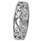 Koh-I-Noor 013-250V Filigran Ring vitguld Laurel 17