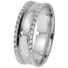 Koh-I-Noor 013-925V Ring vitguld Elena 15½