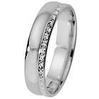 Koh-I-Noor 013-926V Ring vitguld Elise 19½