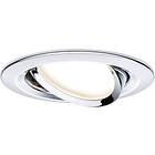 Paulmann Premium LED Slim Coin Satin dimbar Infälld (Chrome)