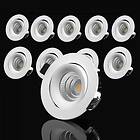 Designlight Downl JT-3010MW Tilt 7W 3000K 10-pack