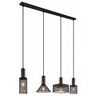 Globo Lighting Jedd 4L (Mattsvart)