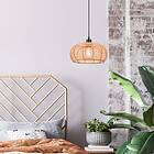 Trio Lighting Inga pendel (Naturfinish)
