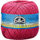 DMC Petra nr. 5 Hæklegarn Unicolor 53805 Cerise