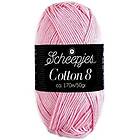 Scheepjes Cotton 8 Garn Unicolor 718 Rosa