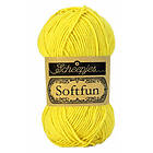Scheepjes Softfun Garn Unicolor 2518 Gul