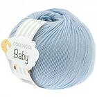 Lana Grossa Cool Wool baby Garn 208 Ljusblå