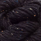 Erika Knight Gossipium Cotton Tweed Garn 19 Svart