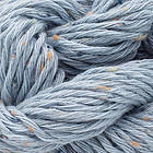 Erika Knight Gossipium Cotton Tweed Garn 15 Isblå