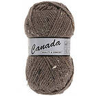 Lammy Yarns Canada Garn Mix 467 Mørkebrun/Natur/Brun