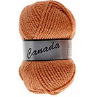 Lammy Yarns Canada Garn Unicolor 124 Lys Orange