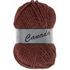 Lammy Yarns Canada Garn Unicolor 110 Mørk Orangerød