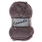 Lammy Yarns Canada Garn Mix 470 Mørk Lilla/Natur/Brun