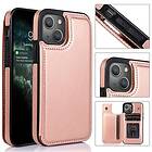 iPhone 14 Pro Max Skal Plånbok Roséguld