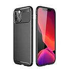 Carbon Shockproof TPU Case iPhone 12 Pro Max Black