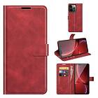 iPhone 13 Pro Leather Wallet Red