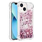 Glitter Bling TPU Case iPhone 14 Plus Roséguld
