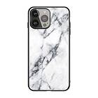 Skal Härdat Glas iPhone 13 Pro Max Vit Marmor