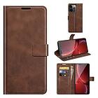 iPhone 13 Pro Max Leather Wallet Brown