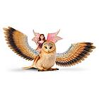 Schleich Fairy in Flight on Glam Owl V2 – set